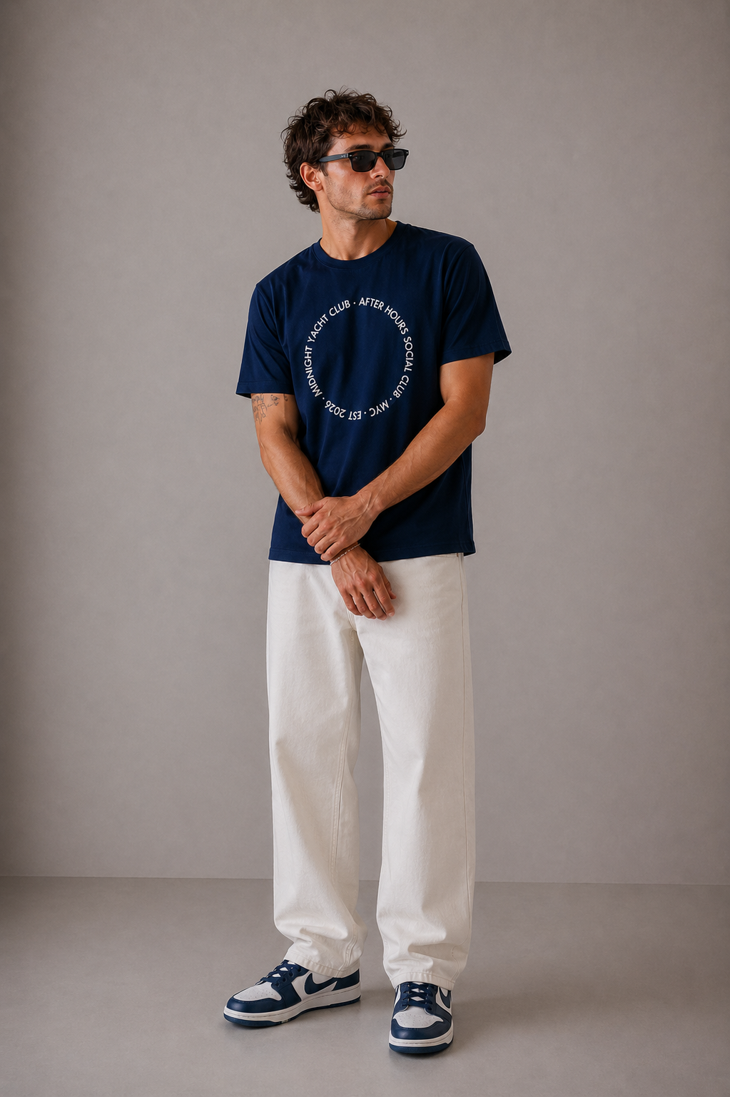 Midnight Yacht Club Circle T-Shirt