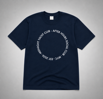 Midnight Yacht Club Circle T-Shirt