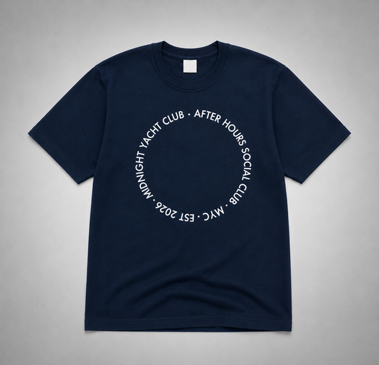 Midnight Yacht Club Circle T-Shirt